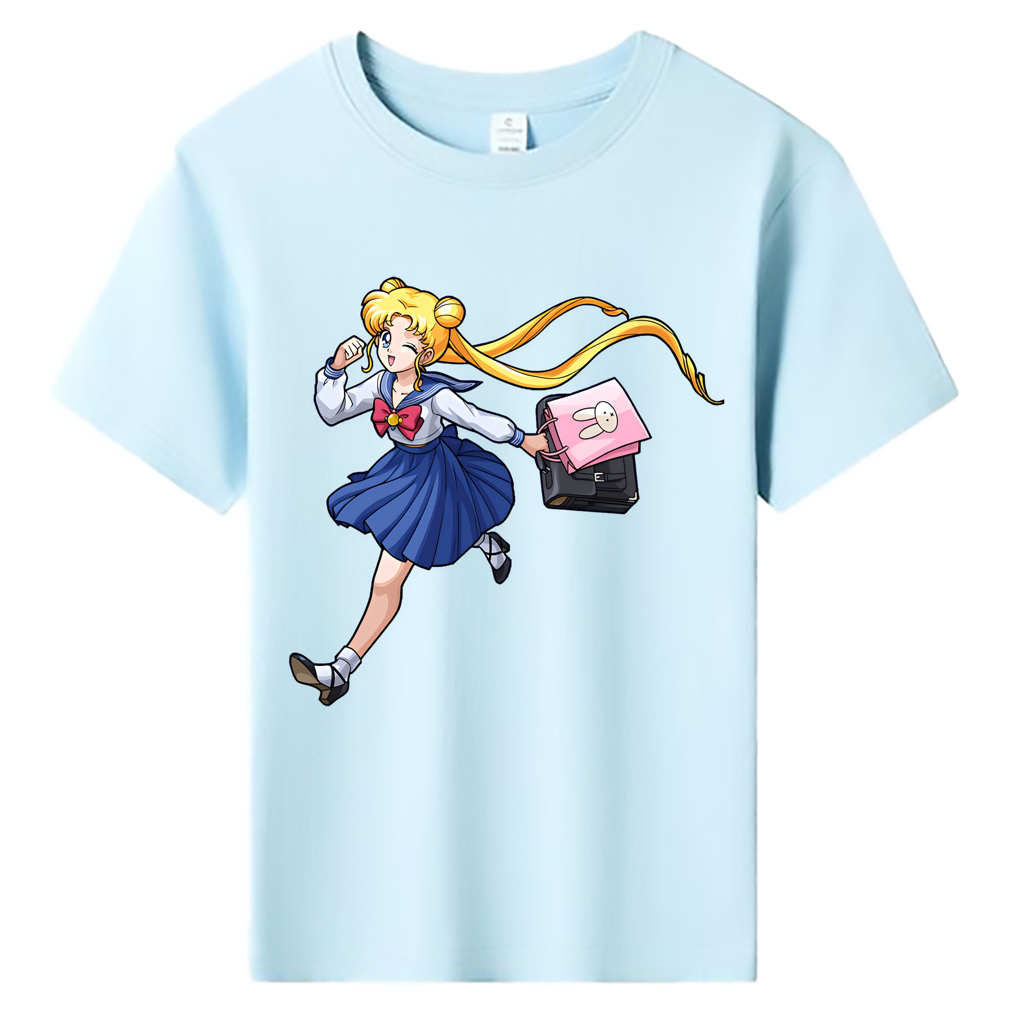 （画像用） 美少女戦士セーラームーン 愛野 美奈子 あいの みなこ Sailor Moon Aino Minako 綿100％キッズTシャツ（フロントプリント）